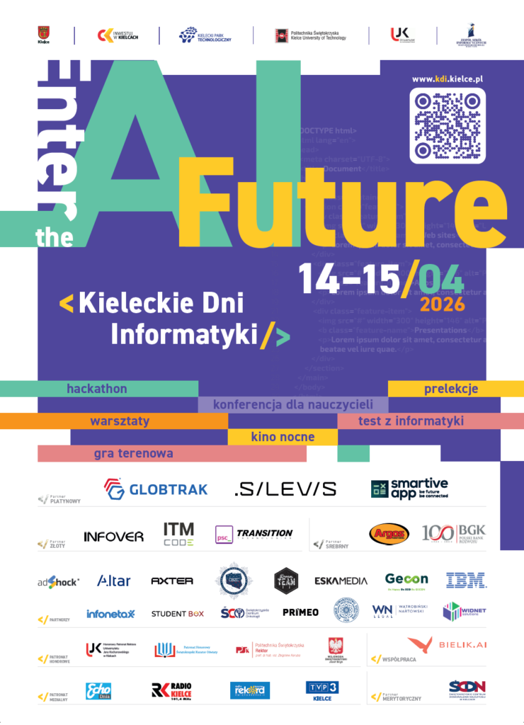Zaproszenie na Kieleckie Dni Informatyki 2026