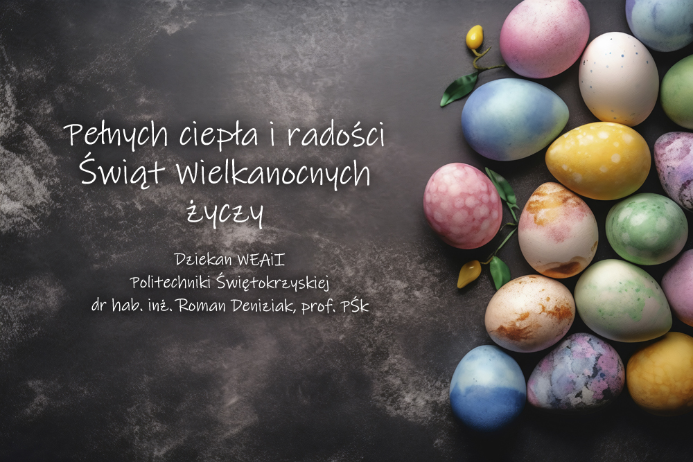 Życzenia Świąteczne Dziekana WEAiI