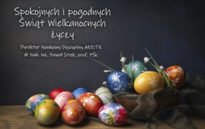 Życzenia Świąteczne Dyrektora Naukowego Dyscypliny